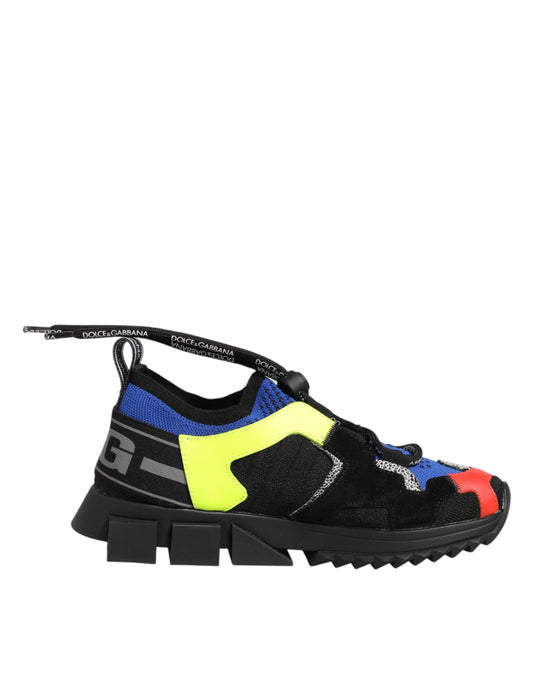 Dolce & Gabbana Multicolor Low Top Sorrento Sneakers Shoes Curated Luxury Accessories by Orvyn
