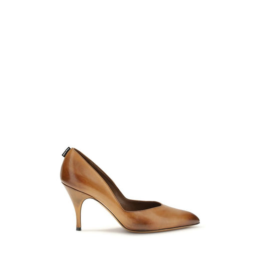 Miu Miu Beige Leather High Heel Pumps Curated Luxury Accessories by Orvyn