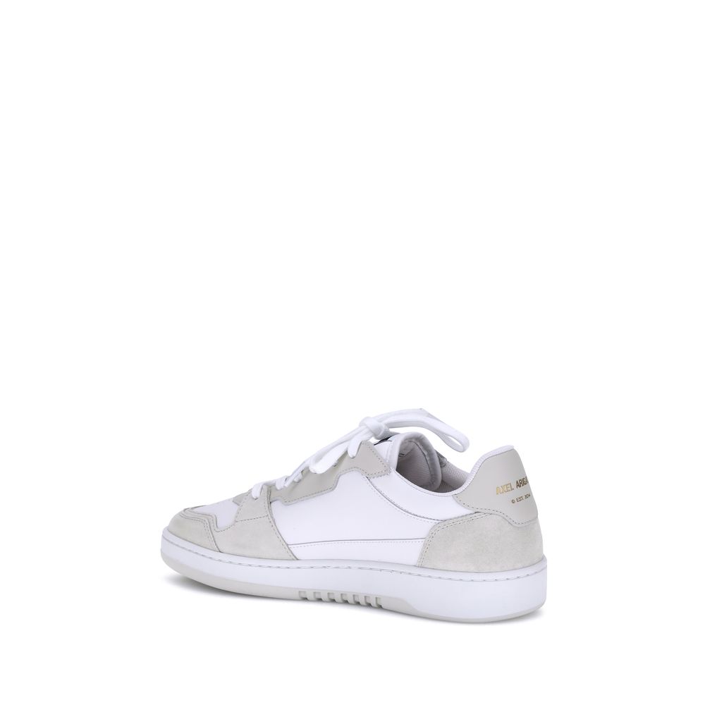Axel Arigato White Calf Leather Bos Taurus Low Top Sneakers Curated Luxury Accessories by Orvyn