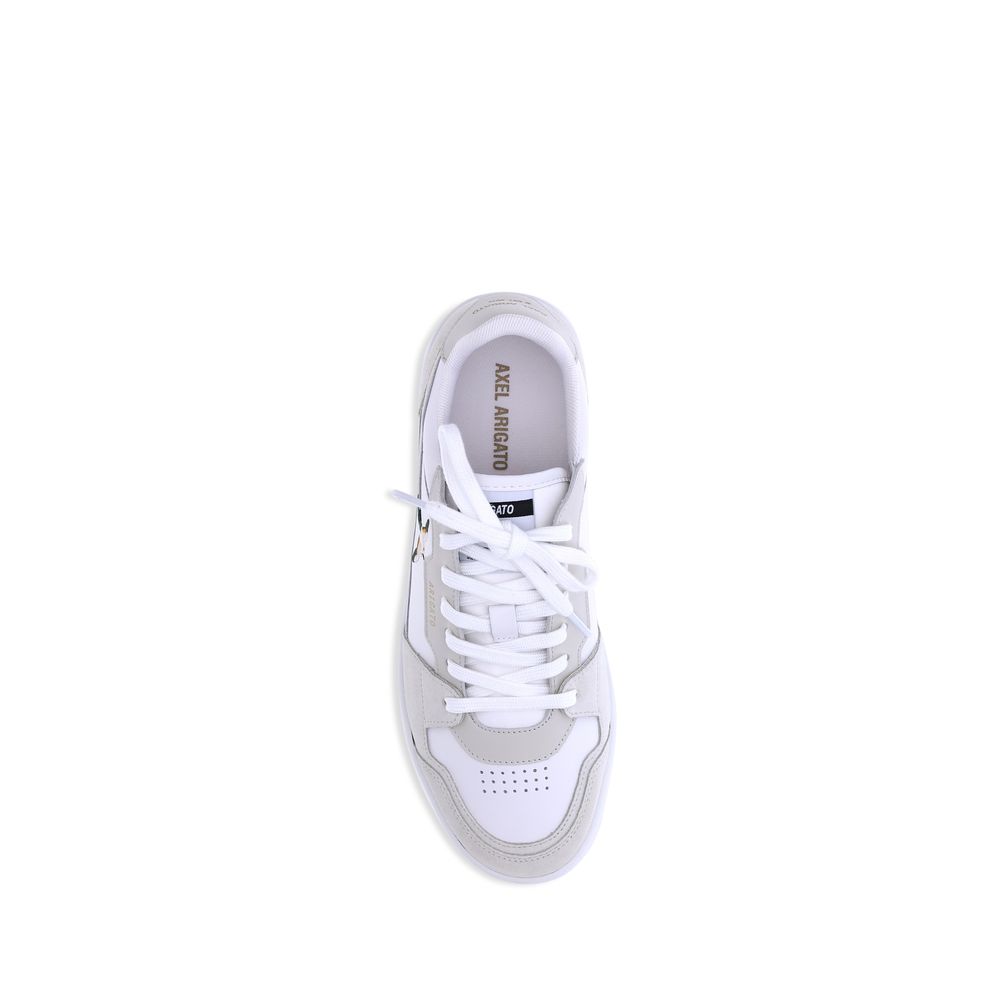 Axel Arigato White Calf Leather Bos Taurus Low Top Sneakers Curated Luxury Accessories by Orvyn