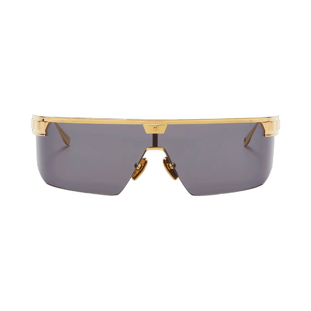 Balmain Gold Titanium Sunglasses Curated Luxury Accessories by Orvyn