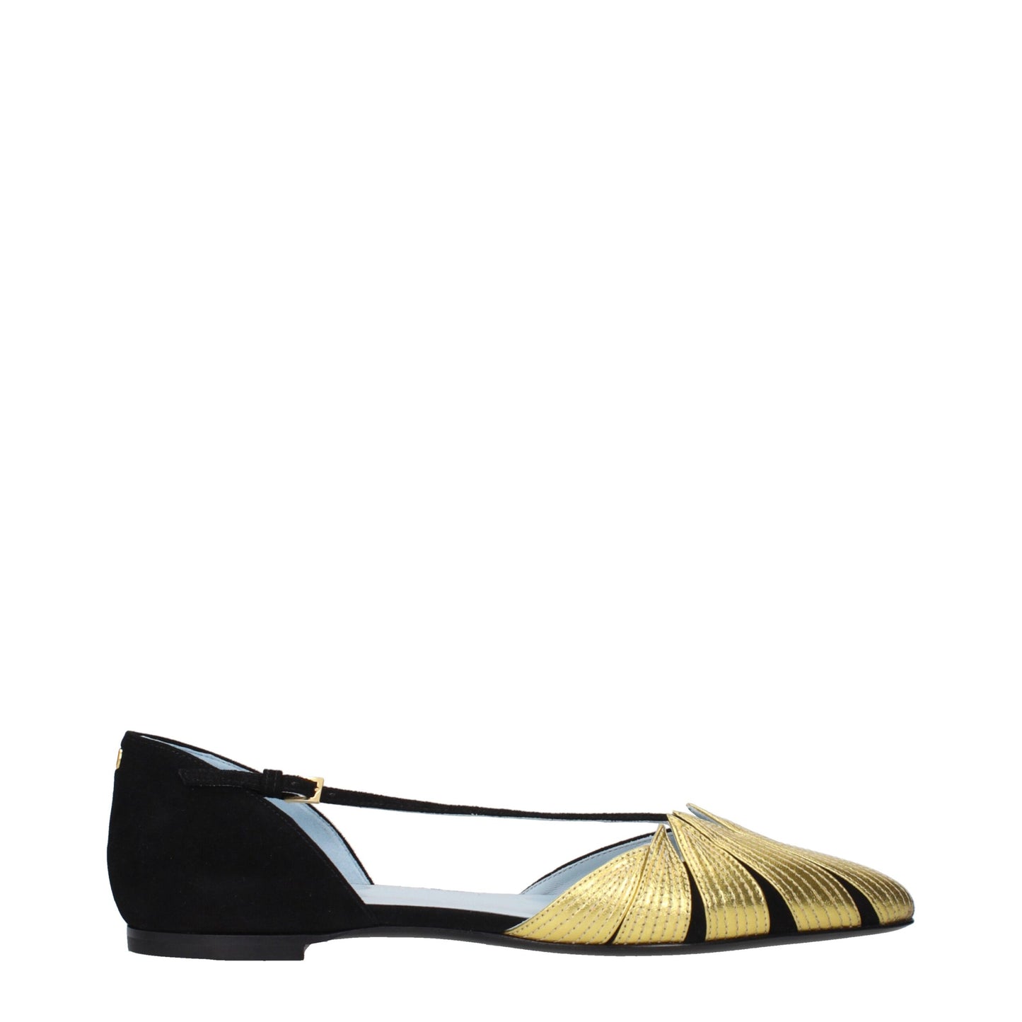 Valentino Garavani Black Leather Flat Sandals Curated Luxury Accessories by Orvyn