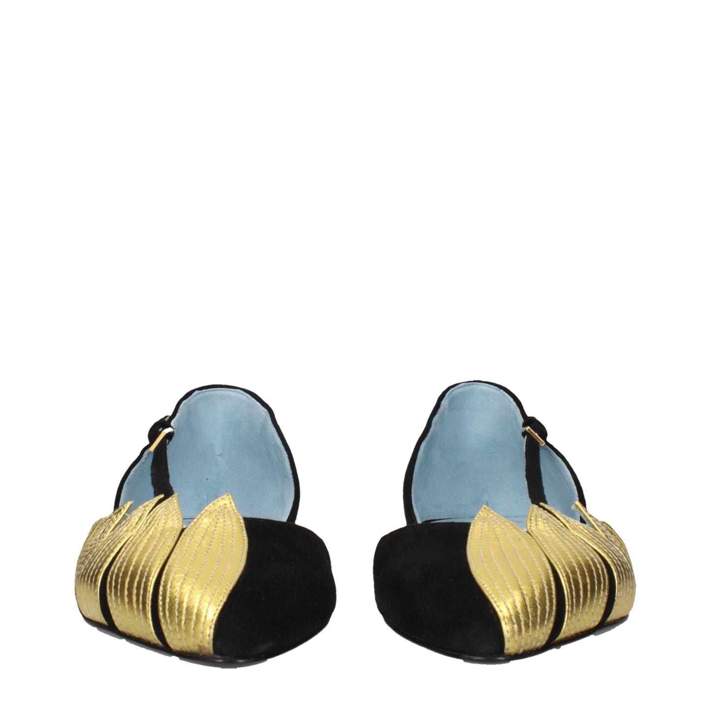 Valentino Garavani Black Leather Flat Sandals Curated Luxury Accessories by Orvyn