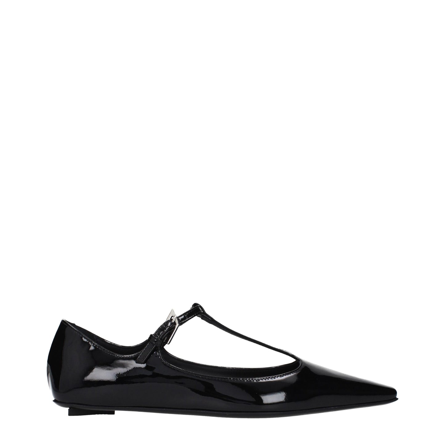 The Attico Black Leather Ballet Flats Curated Luxury Accessories by Orvyn
