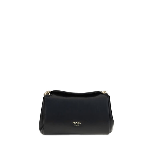 Prada Black Small Tumulte Nappa Leather Bag
