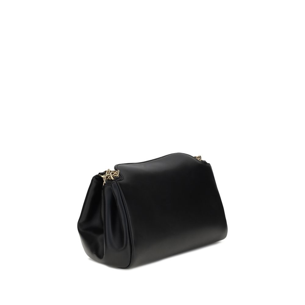 Prada Black Small Tumulte Nappa Leather Bag