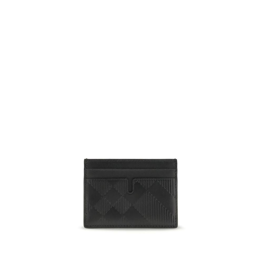 Burberry Black Calf Leather Bos Taurus Wallet Curated Luxury Accessories by Orvyn