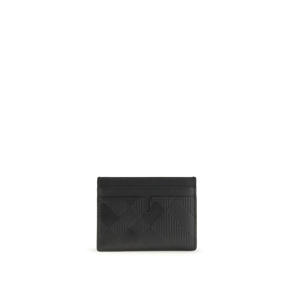 Burberry Black Calf Leather Bos Taurus Wallet Curated Luxury Accessories by Orvyn