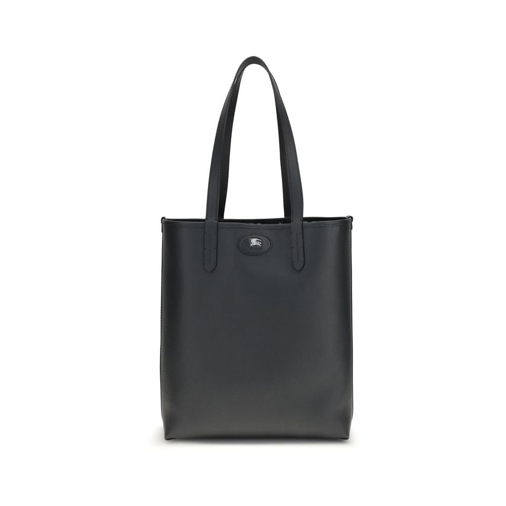 Burberry Black Calf Leather Bos Taurus Shoulder Bag Curated Luxury Accessories by Orvyn