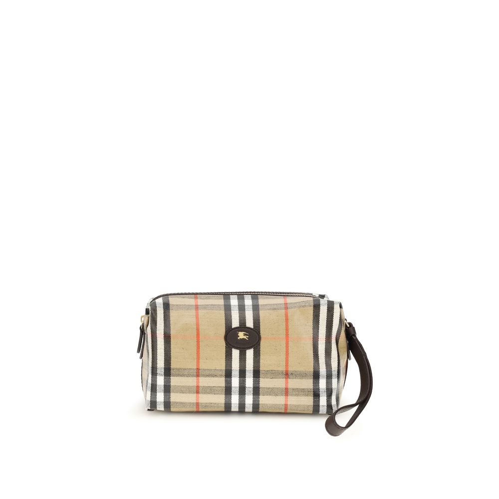 Burberry Beige Cotton Wallet Curated Luxury Accessories by Orvyn