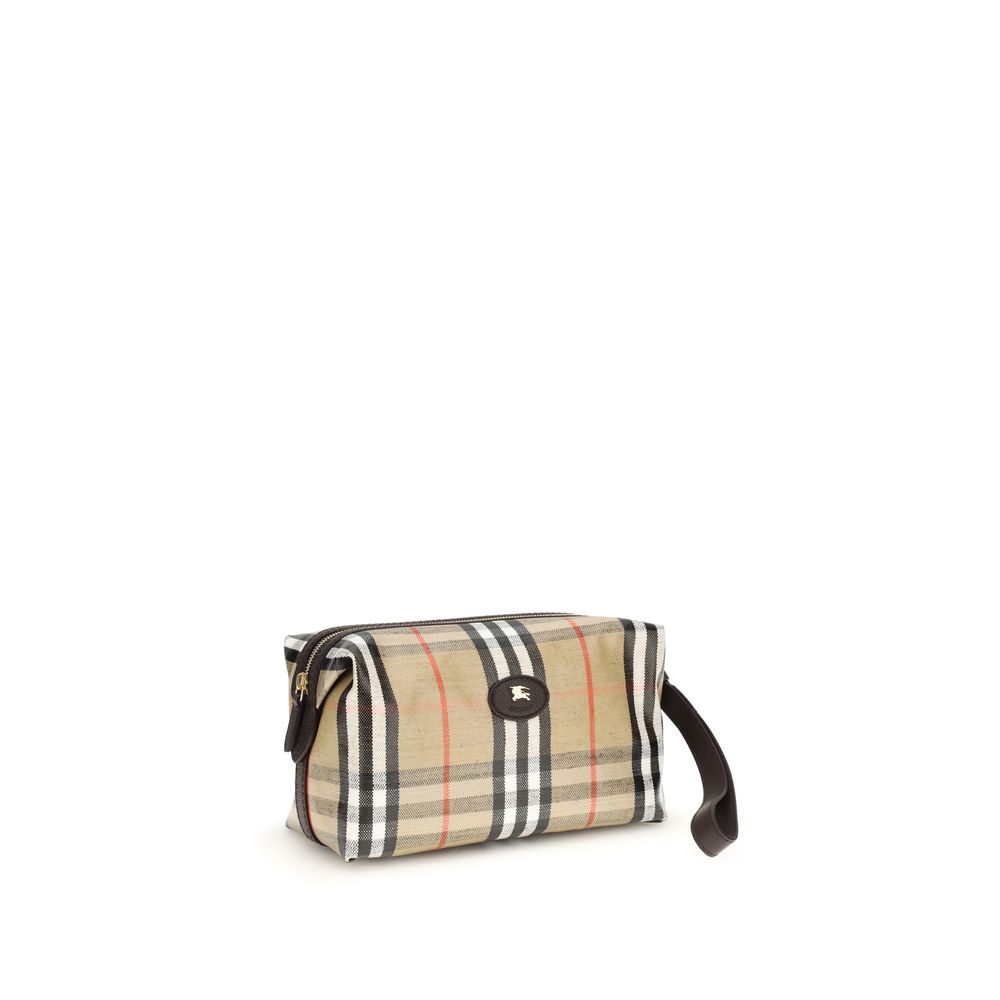 Burberry Beige Cotton Wallet Curated Luxury Accessories by Orvyn