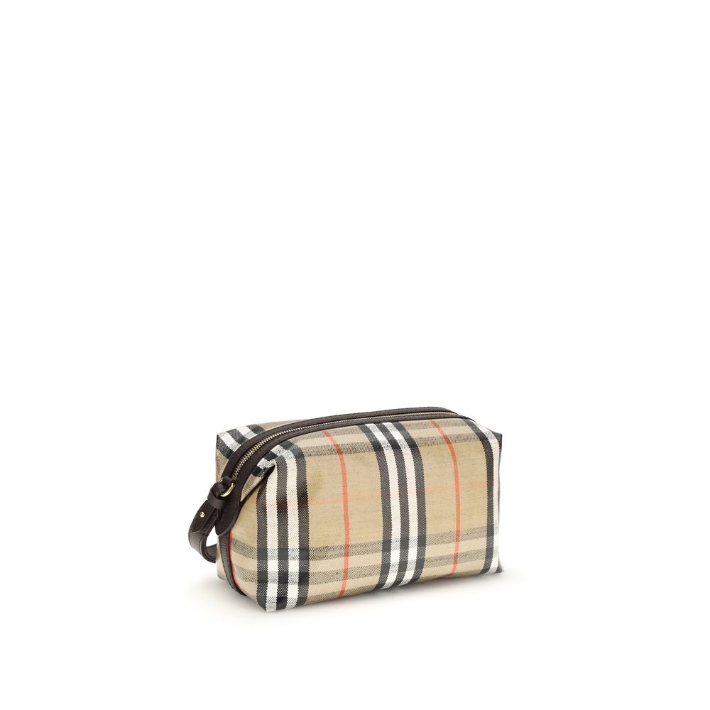 Burberry Beige Cotton Wallet Curated Luxury Accessories by Orvyn