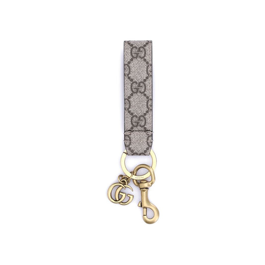 Gucci Beige Brass Keychain Curated Luxury Accessories by Orvyn