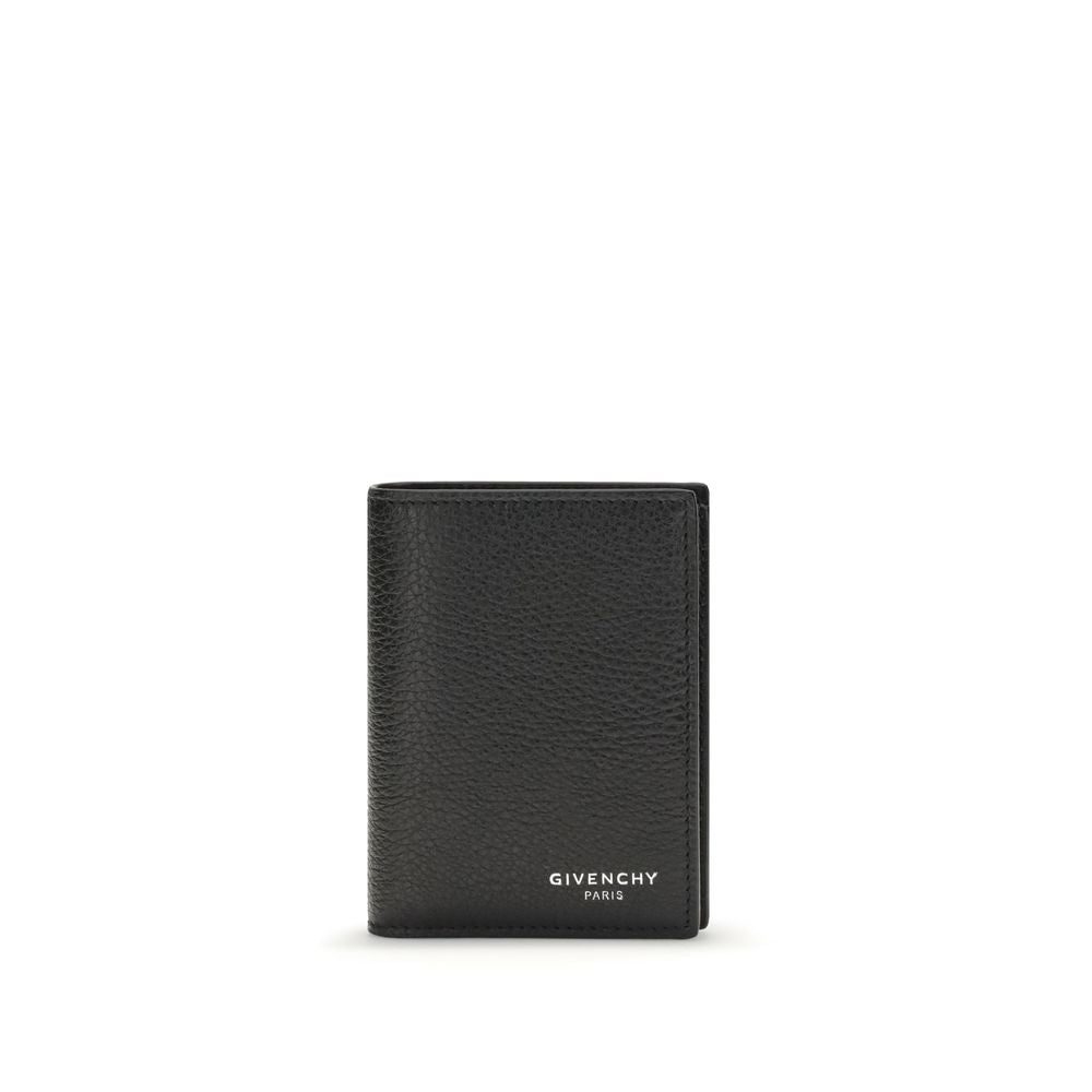 Givenchy Black Calf Leather Bos Taurus Wallet Curated Luxury Accessories by Orvyn
