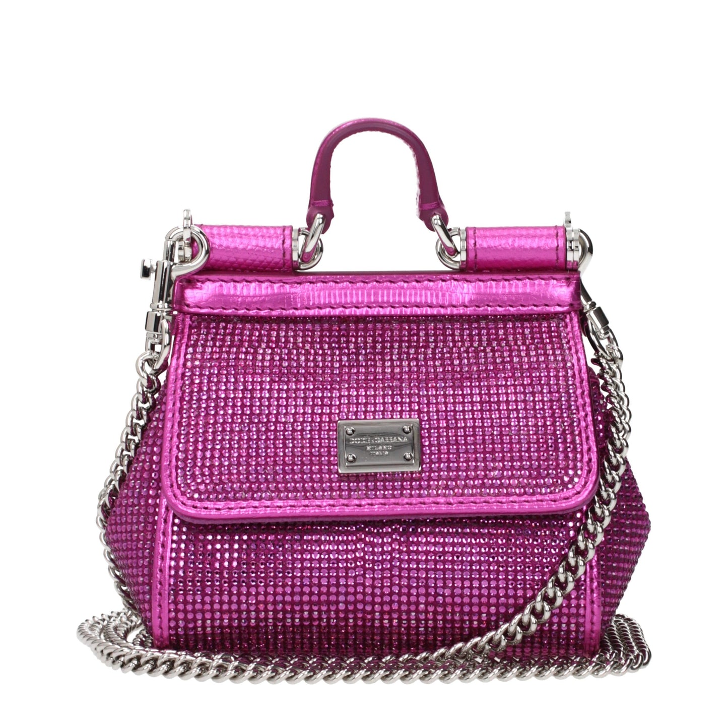 Dolce & Gabbana Pink Satin Handbag Curated Luxury Accessories by Orvyn