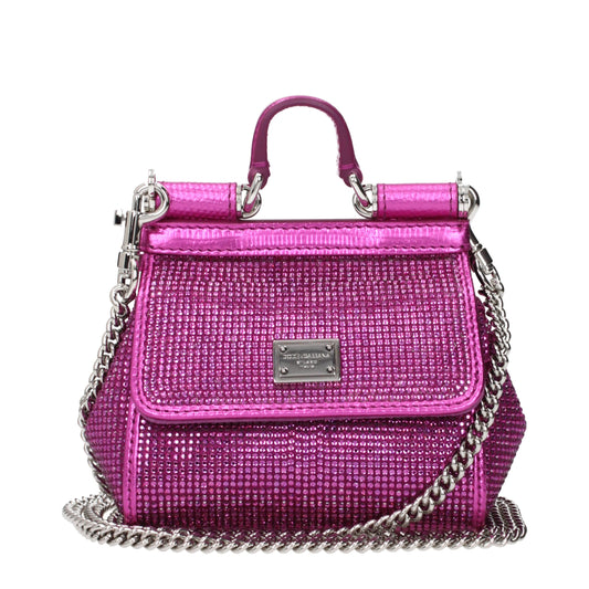Dolce & Gabbana Pink Satin Handbag Curated Luxury Accessories by Orvyn