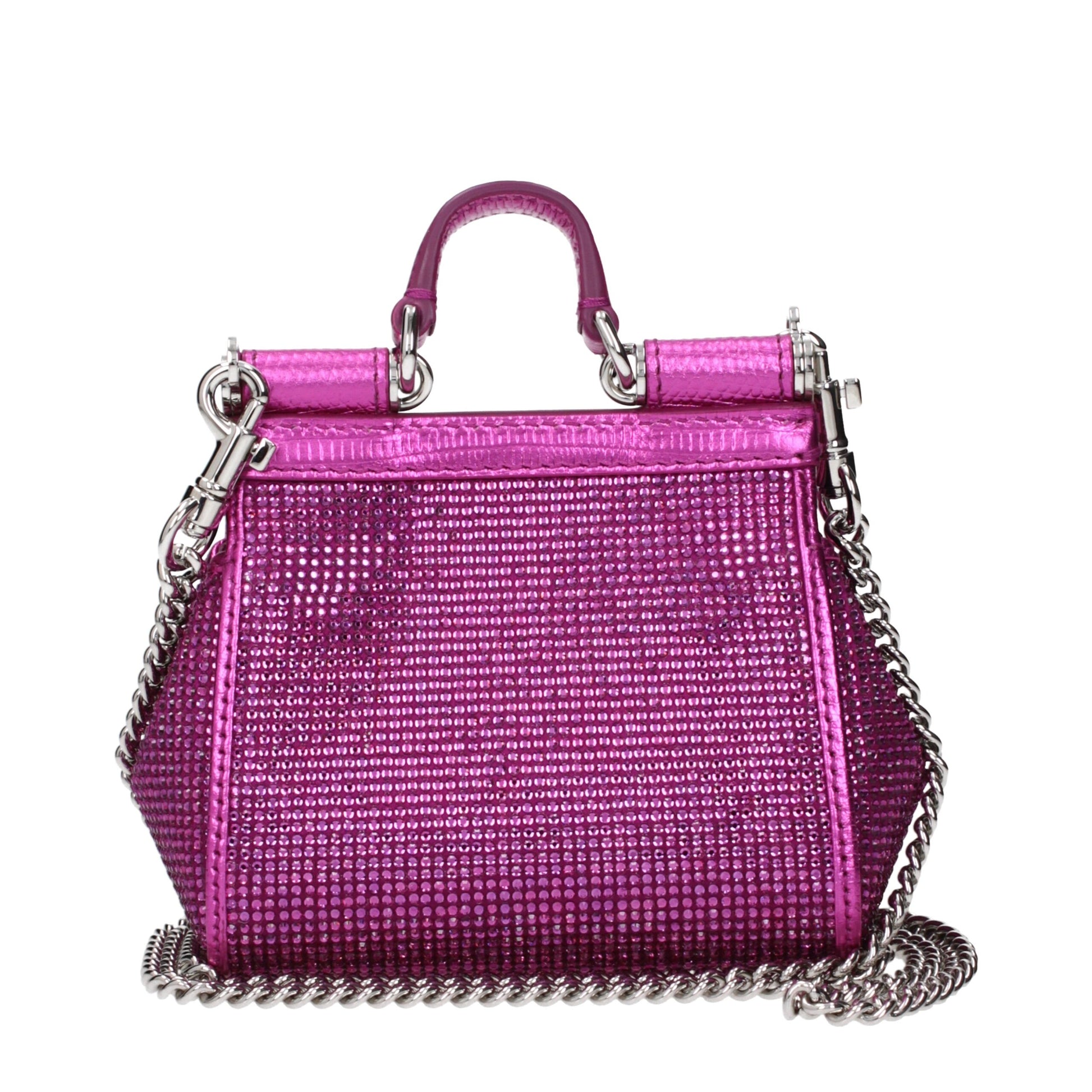 Dolce & Gabbana Pink Satin Handbag Curated Luxury Accessories by Orvyn