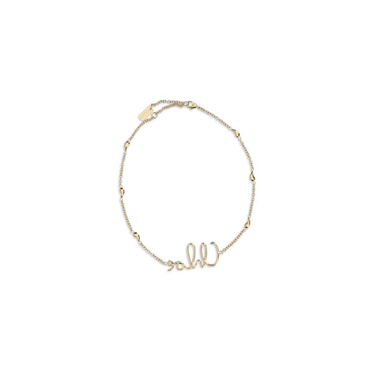Chloé Gold Brass Necklace Curated Luxury Accessories by Orvyn