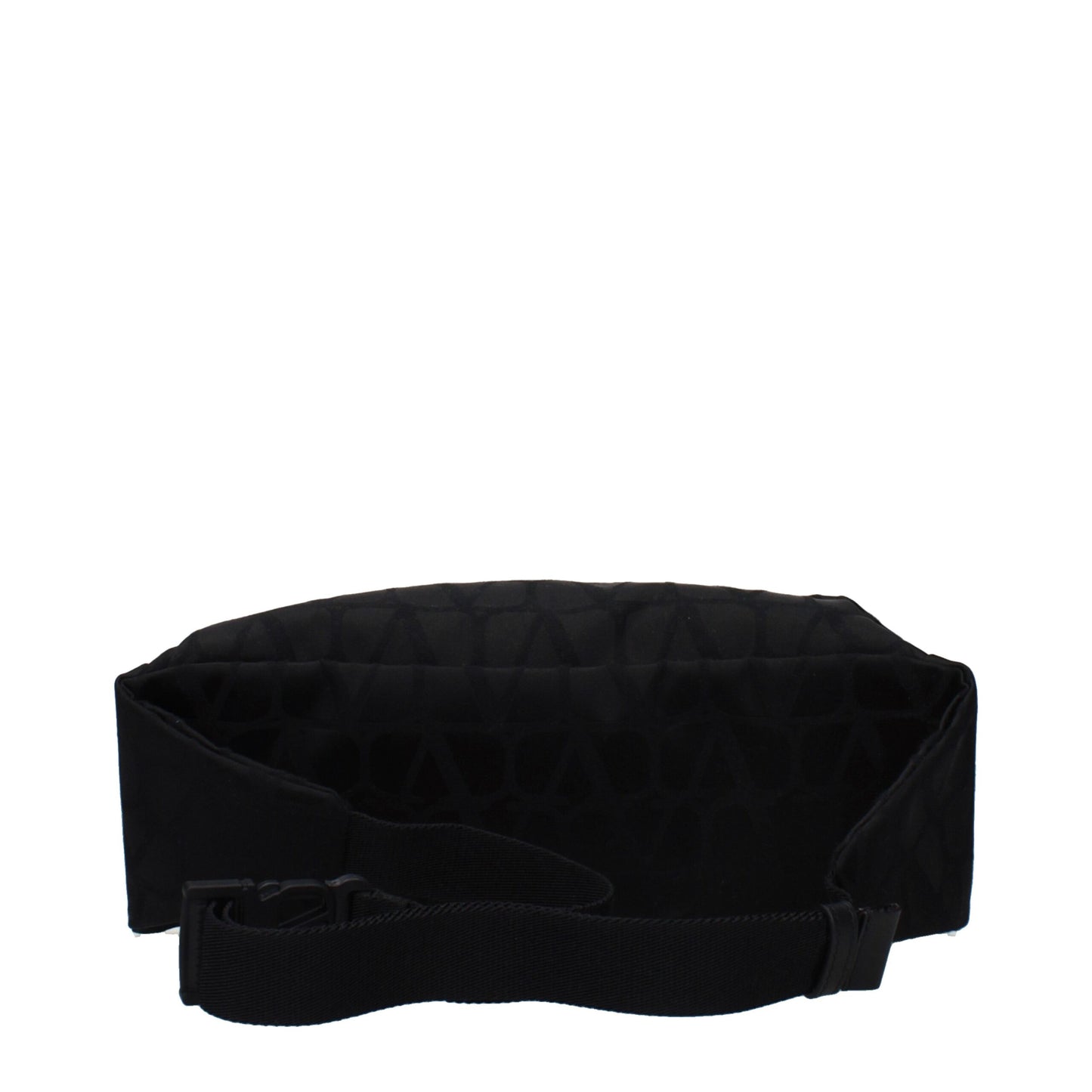 Valentino Garavani Black Fabric Backpack Curated Luxury Accessories by Orvyn