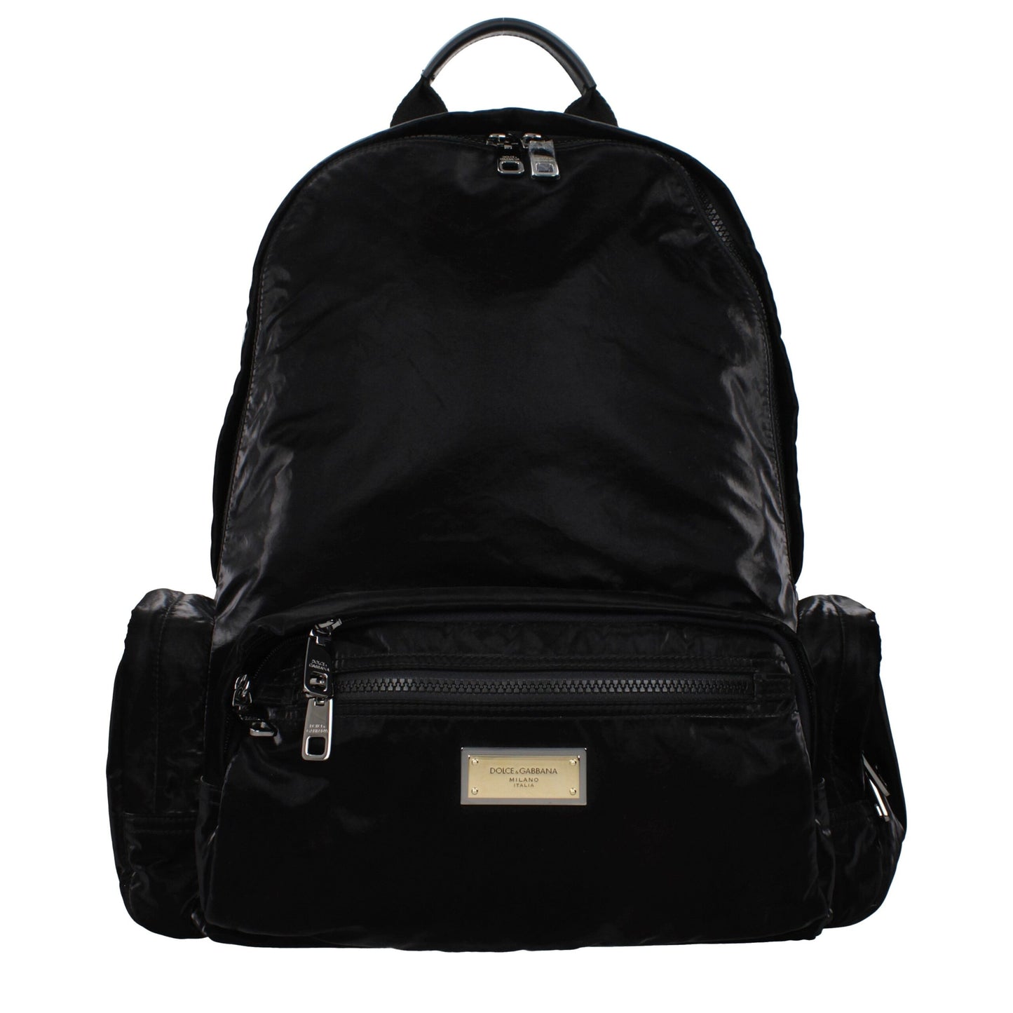 Dolce & Gabbana Black Nylon Backpack Curated Luxury Accessories by Orvyn