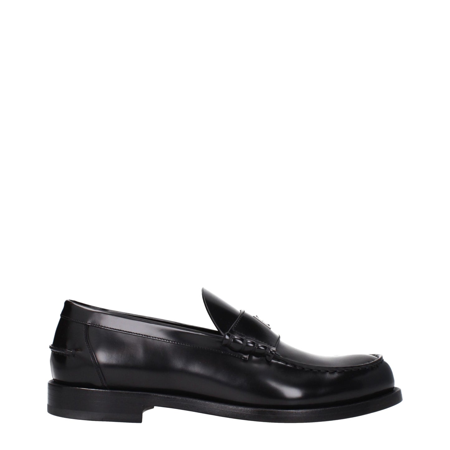 Givenchy Black Leather Slip-On Loafers Curated Luxury Accessories by Orvyn