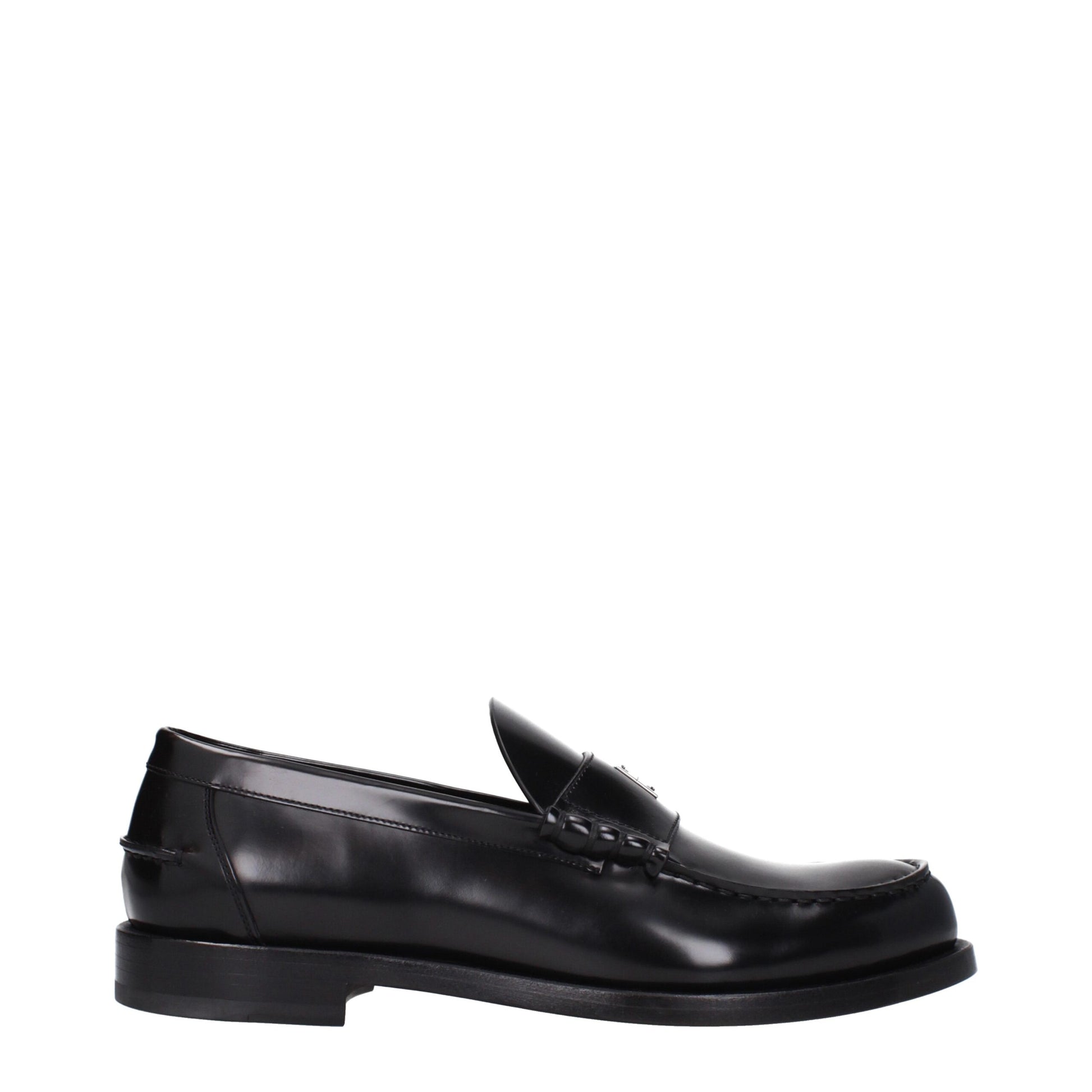 Givenchy Black Leather Slip-On Loafers Curated Luxury Accessories by Orvyn