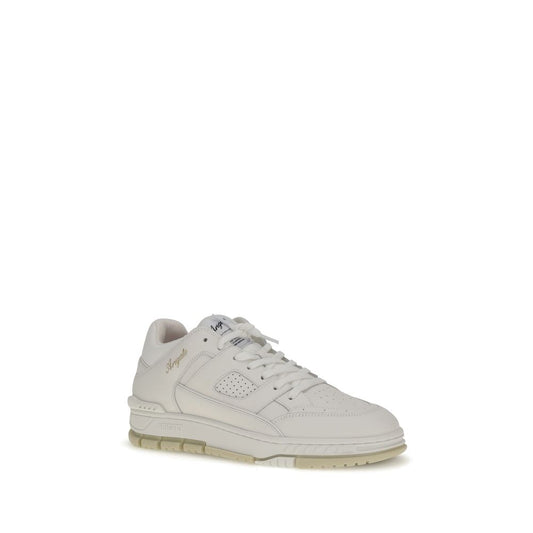 Axel Arigato White Calf Leather Bos Taurus Low Top Sneakers Curated Luxury Accessories by Orvyn