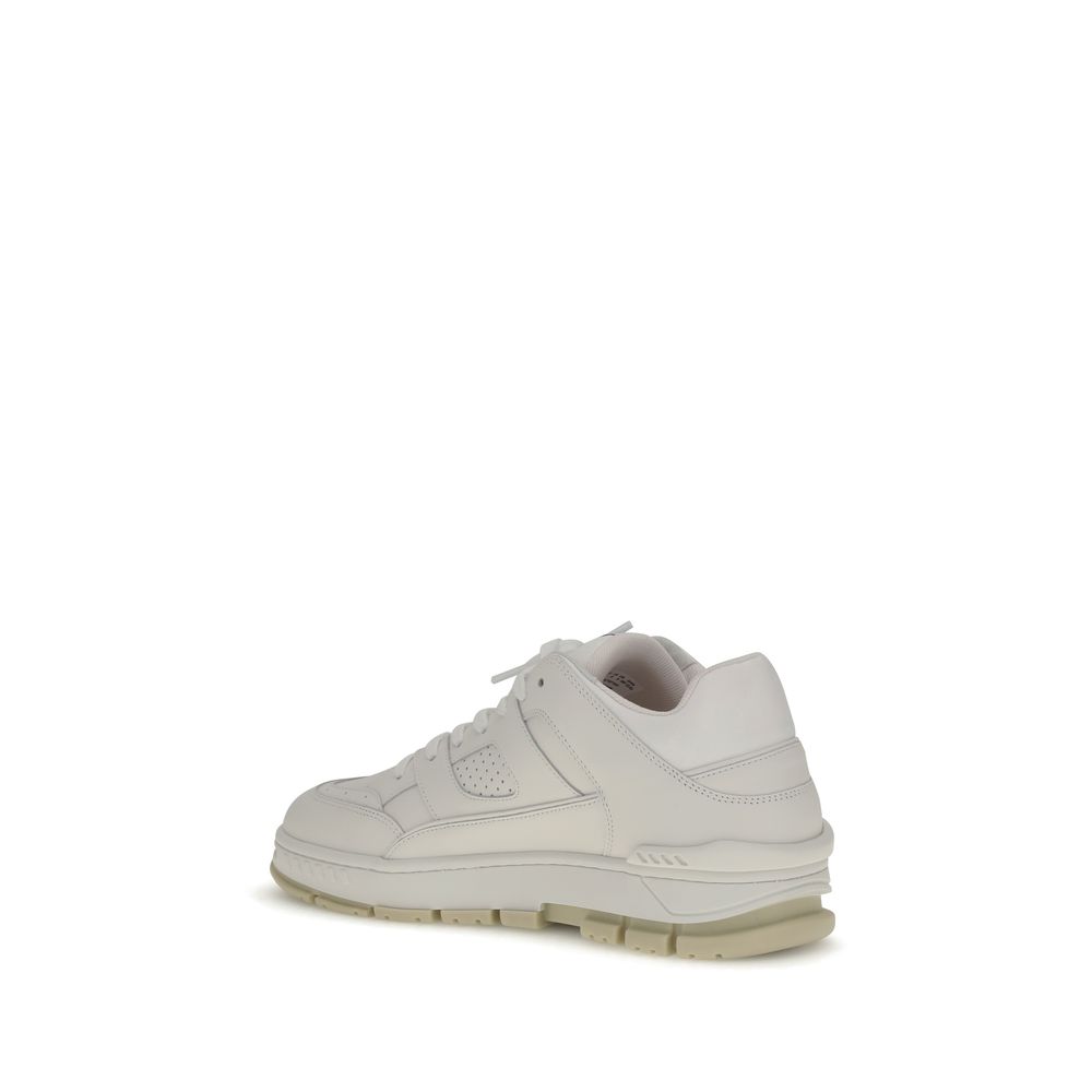 Axel Arigato White Calf Leather Bos Taurus Low Top Sneakers Curated Luxury Accessories by Orvyn
