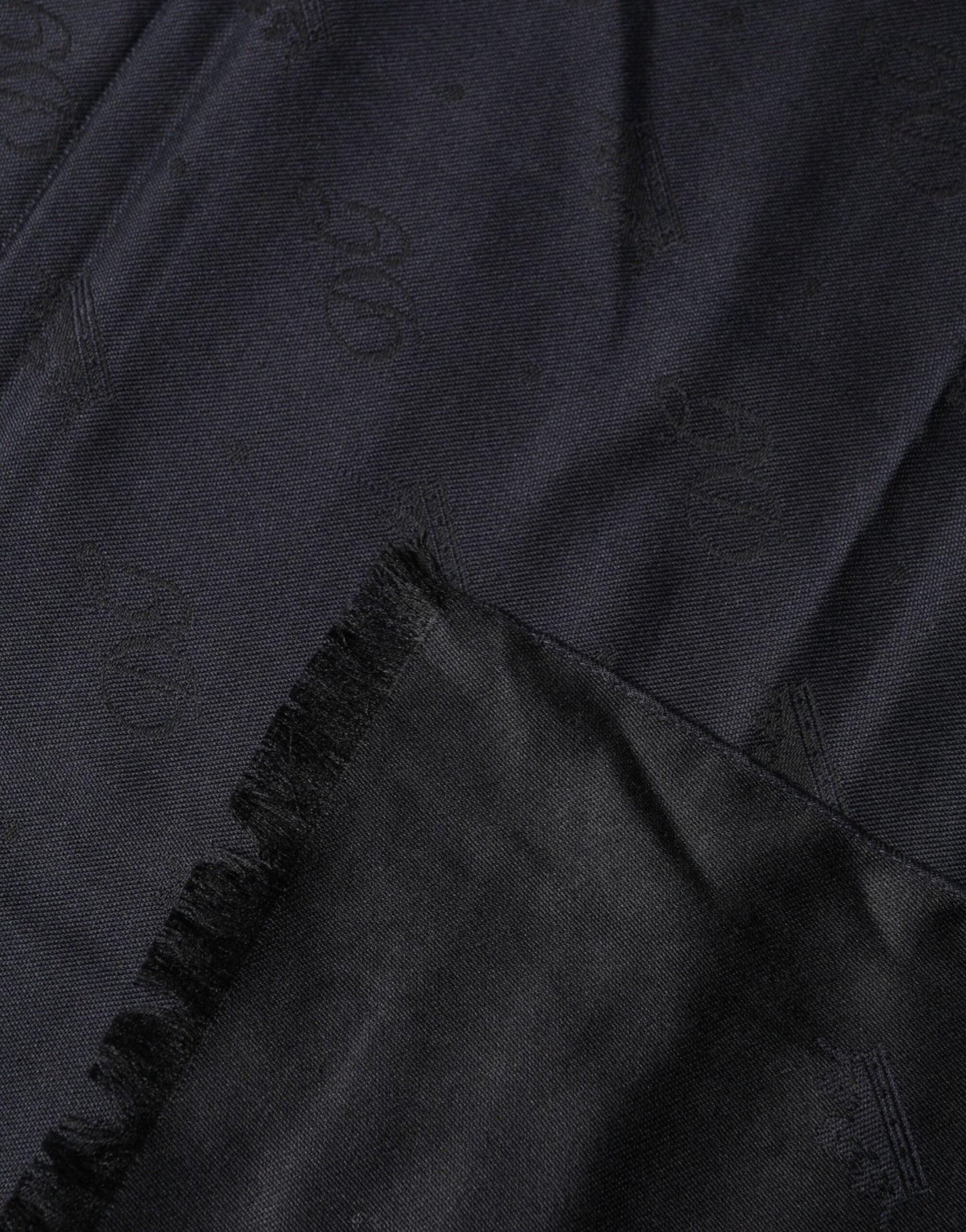 Dolce & Gabbana Black Lace Stole Silk NeckWrap Shawl Scarf Curated Luxury Accessories by Orvyn
