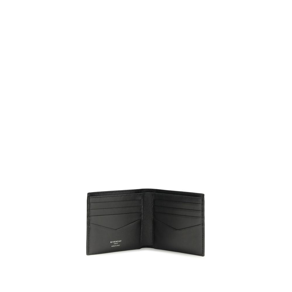 Givenchy Black Calf Leather Bos Taurus Wallet Curated Luxury Accessories by Orvyn