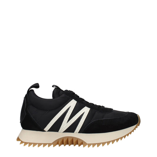 Moncler Black Fabric Low Top Sneakers Curated Luxury Accessories by Orvyn