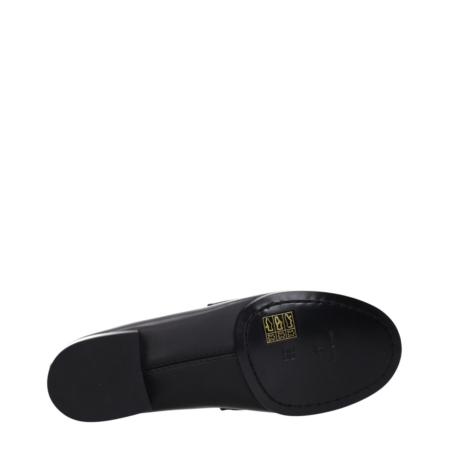 Givenchy Black Leather Slip-On Loafers Curated Luxury Accessories by Orvyn