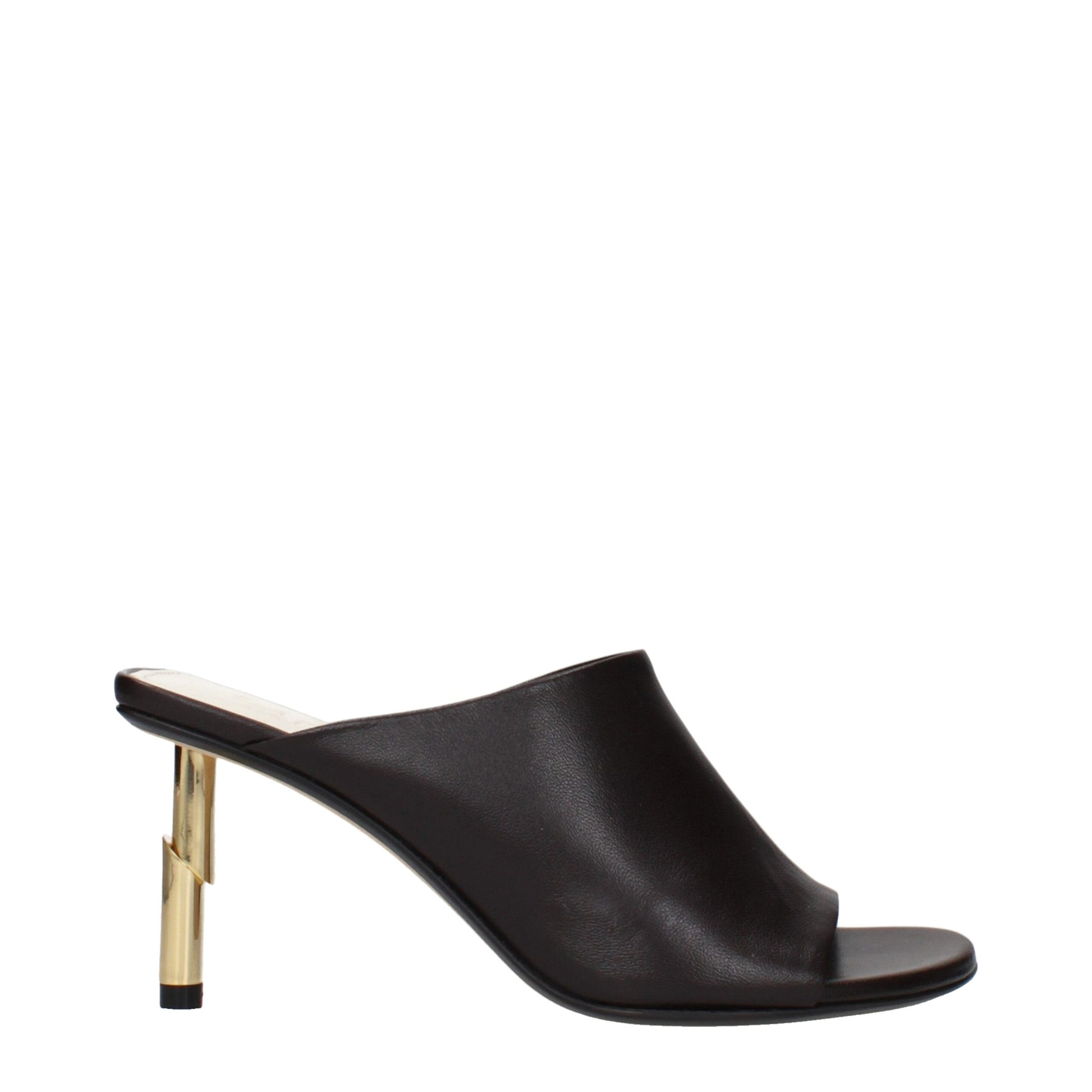 Lanvin Black Leather High Heel Pumps Curated Luxury Accessories by Orvyn