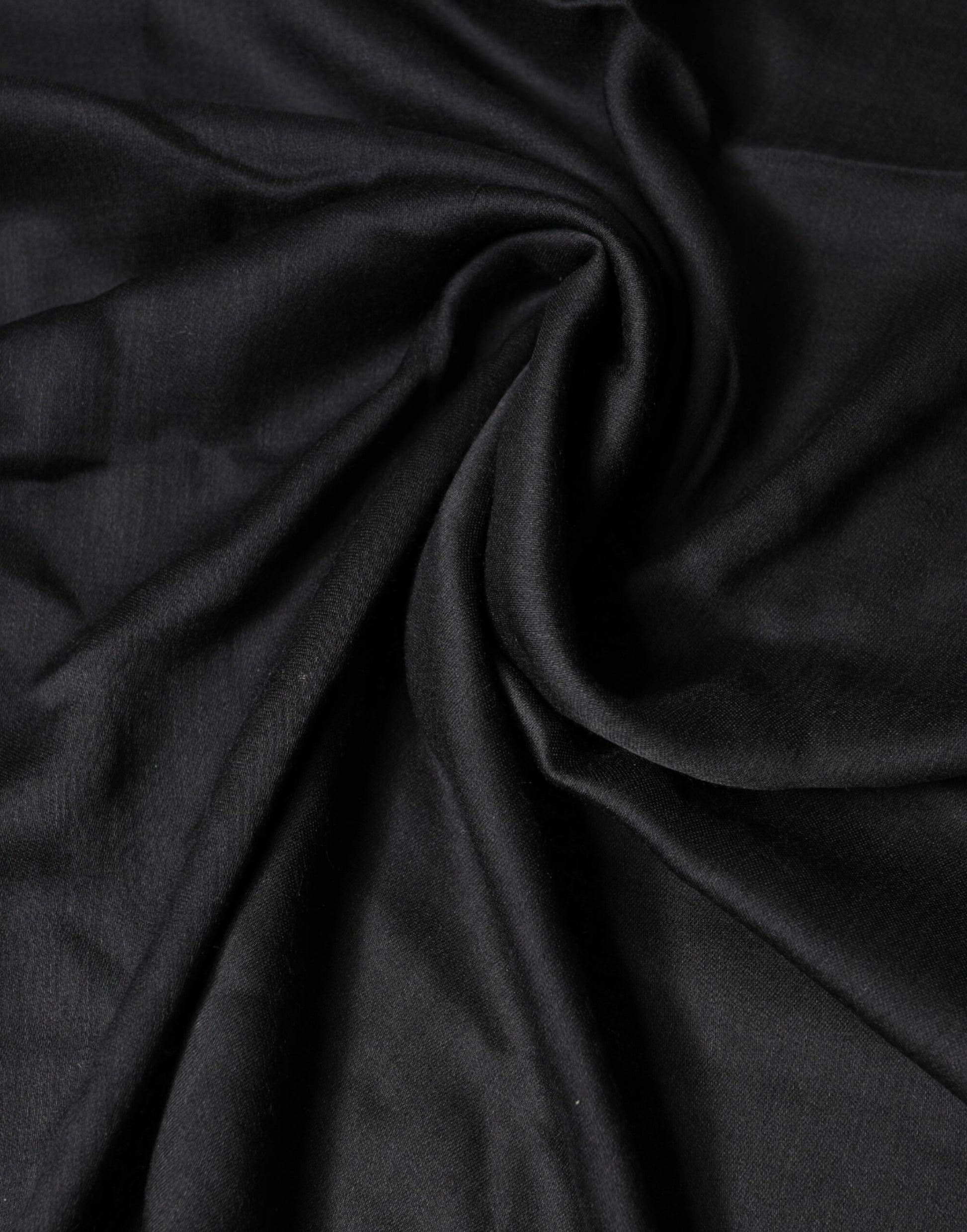 Dolce & Gabbana Black Lace Stole Neck Wrap Shawl Scarf Curated Luxury Accessories by Orvyn