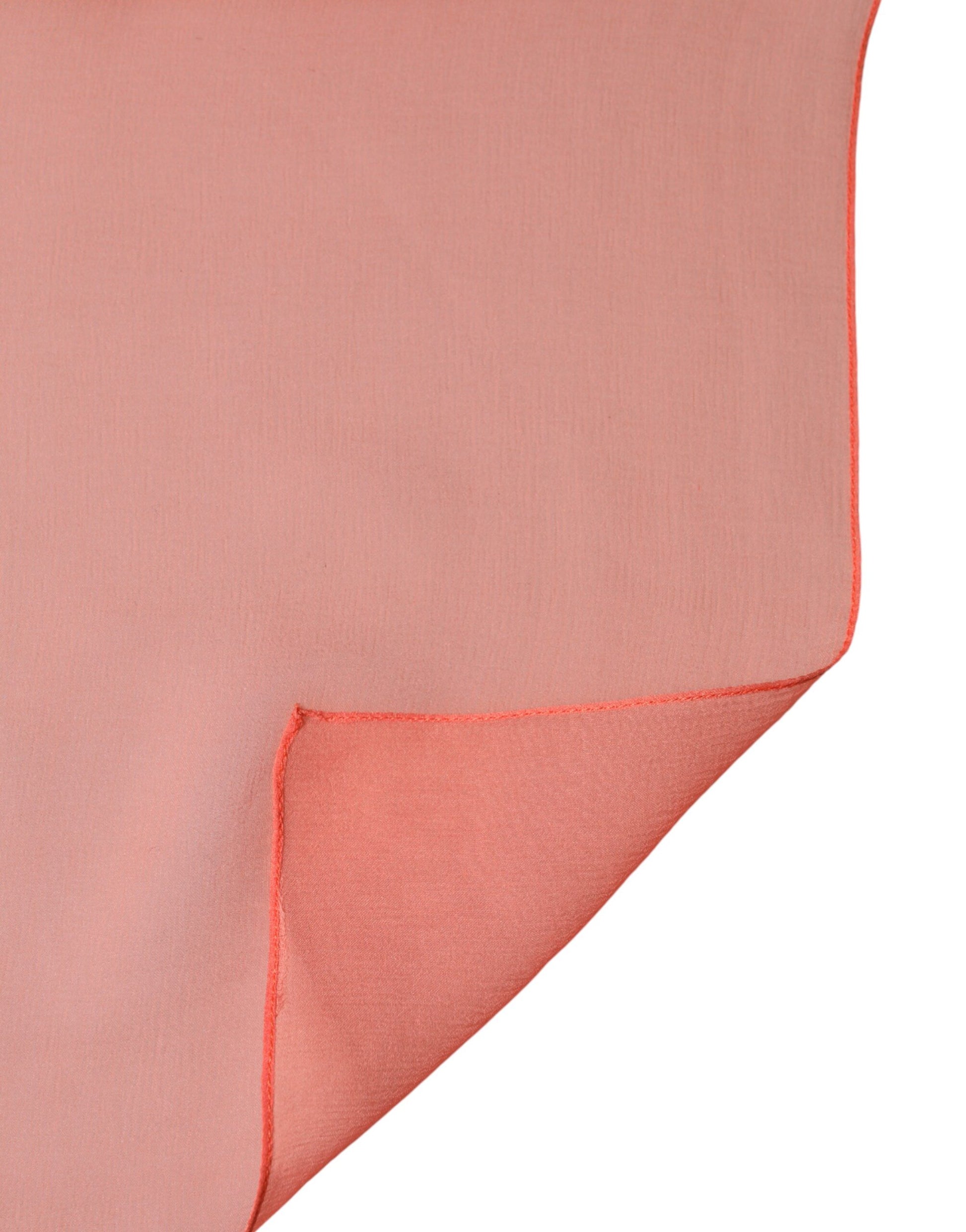 Dolce & Gabbana Orange Stole Silk Neck Wrap Shawl Men Scarf Curated Luxury Accessories by Orvyn