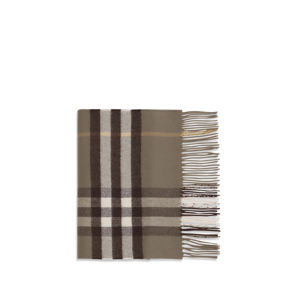 Burberry Brown Cashmere Scarf Curated Luxury Accessories by Orvyn