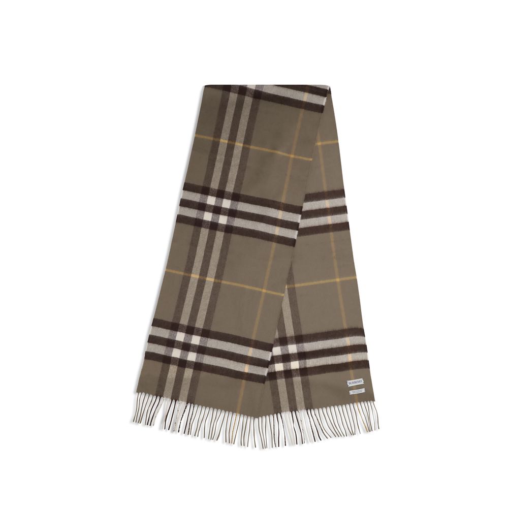 Burberry Brown Cashmere Scarf Curated Luxury Accessories by Orvyn