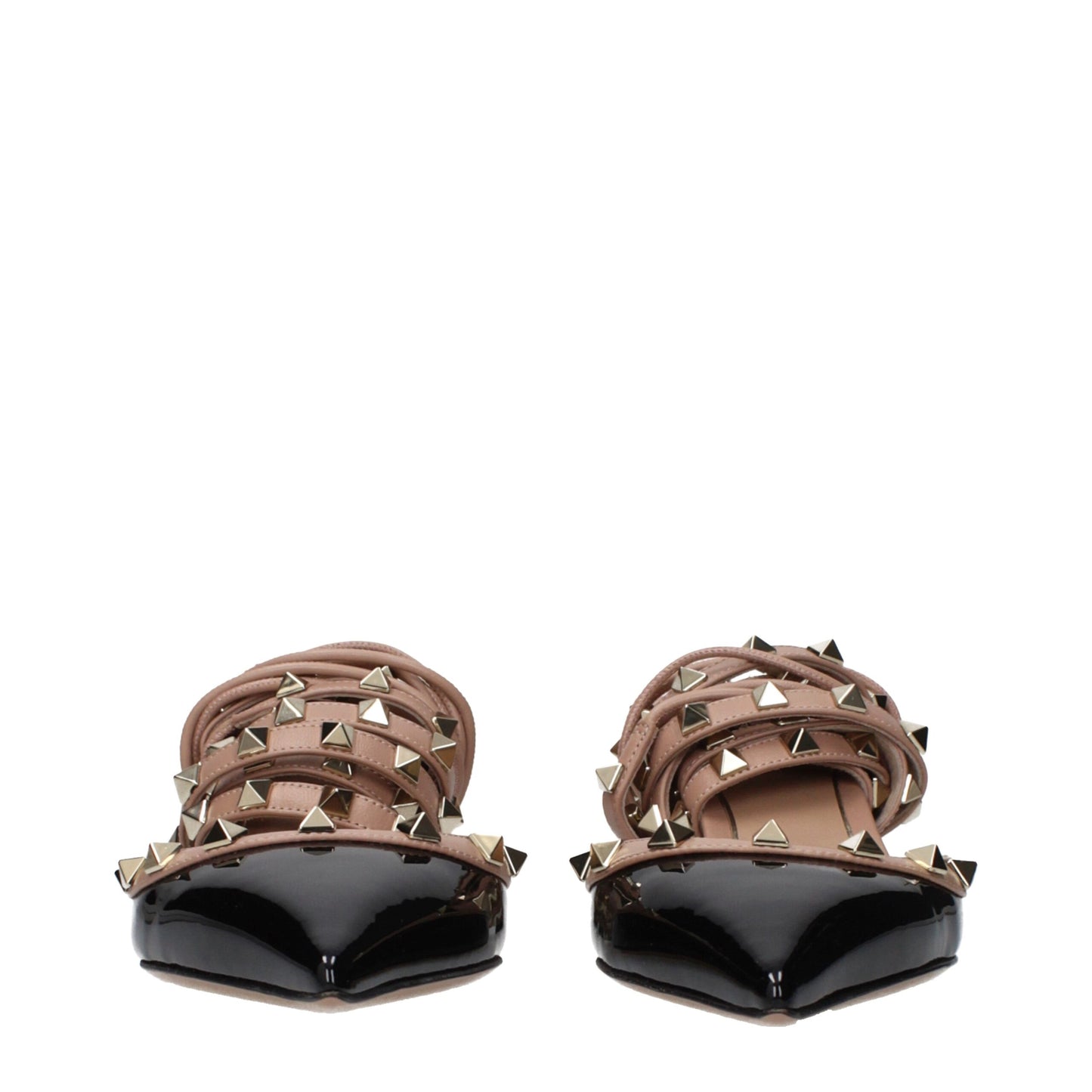 Valentino Garavani Black Leather Strap-On Sandals Curated Luxury Accessories by Orvyn