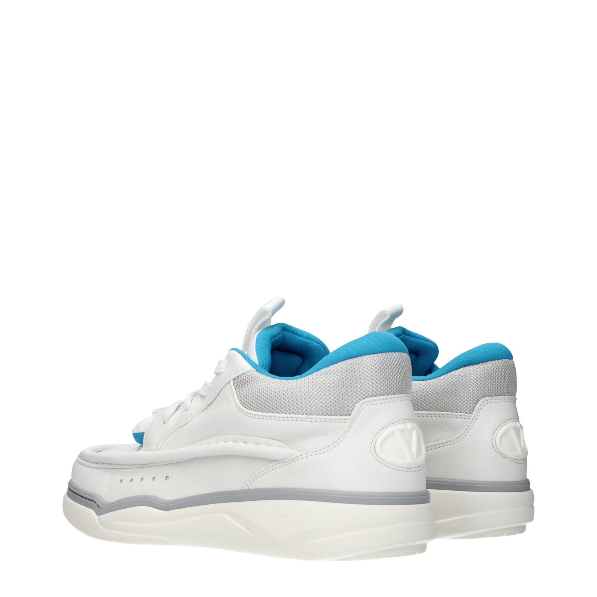 Valentino Garavani White Leather Low Top Sneakers Curated Luxury Accessories by Orvyn