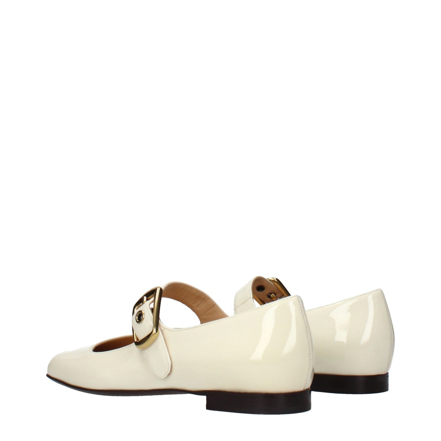 Chloé Beige Leather Ballet Flats Curated Luxury Accessories by Orvyn