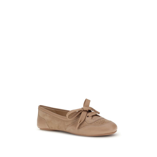 Gianvito Rossi Multicolor Calf Leather Bos Taurus Ballet Flats Curated Luxury Accessories by Orvyn