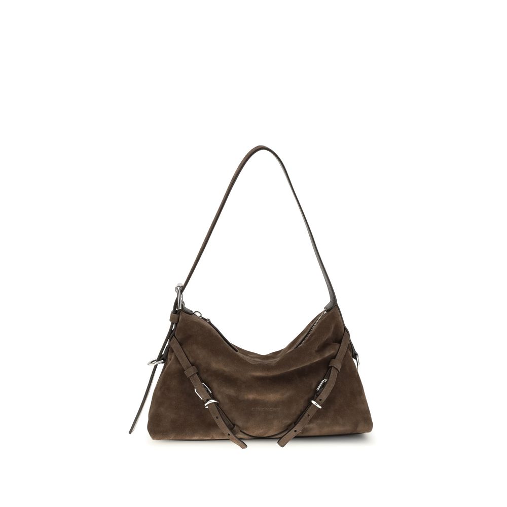 Givenchy Brown Calf Leather Bos Taurus Shoulder Bag Curated Luxury Accessories by Orvyn