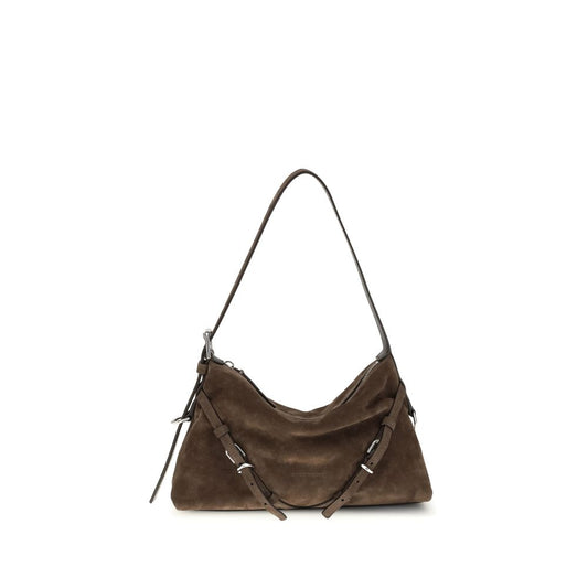 Givenchy Brown Calf Leather Bos Taurus Shoulder Bag Curated Luxury Accessories by Orvyn