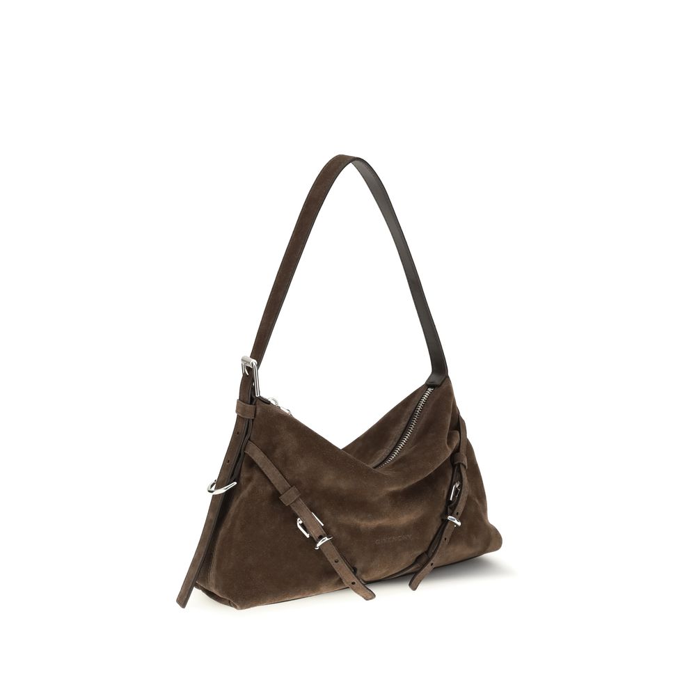 Givenchy Brown Calf Leather Bos Taurus Shoulder Bag Curated Luxury Accessories by Orvyn