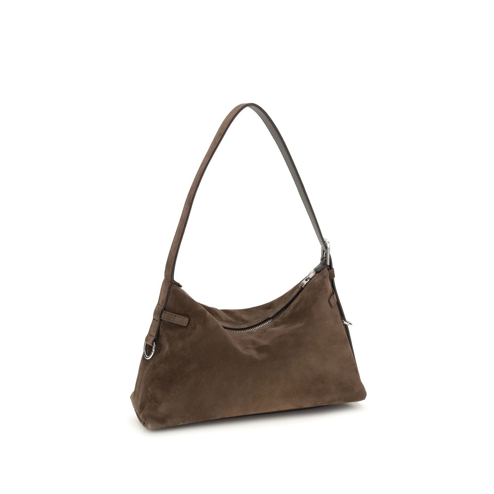 Givenchy Brown Calf Leather Bos Taurus Shoulder Bag Curated Luxury Accessories by Orvyn
