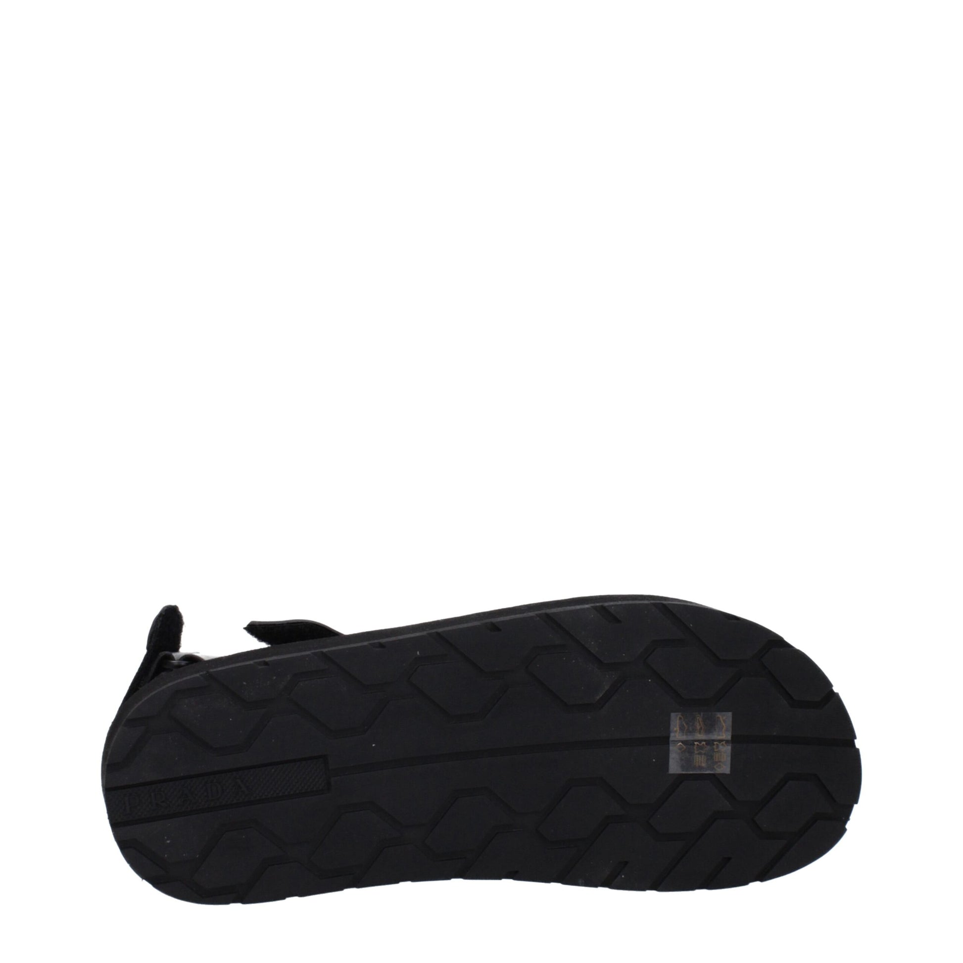 Prada Black Fabric Flat Sandals Curated Luxury Accessories by Orvyn
