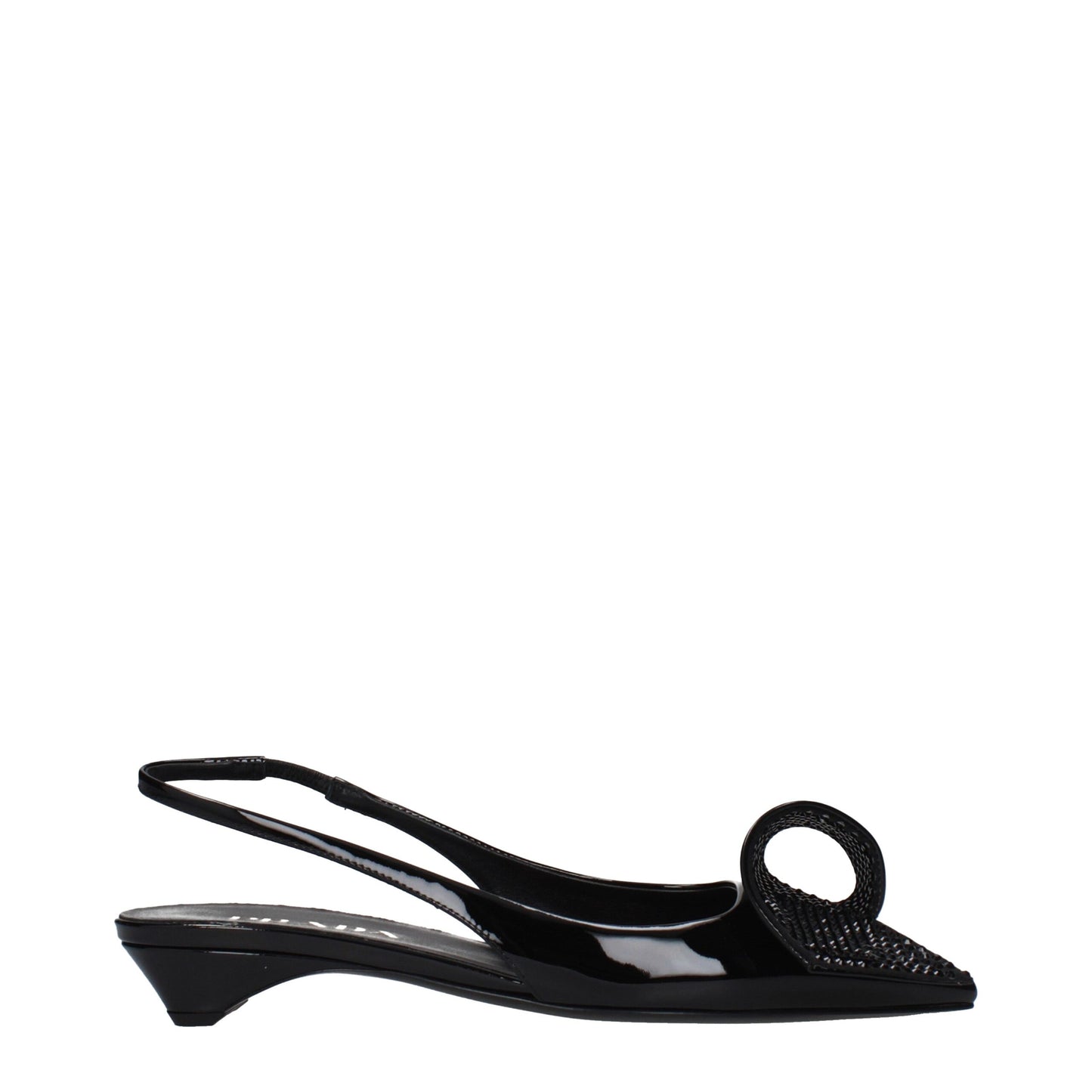 Prada Black Leather Flat Sandals Curated Luxury Accessories by Orvyn