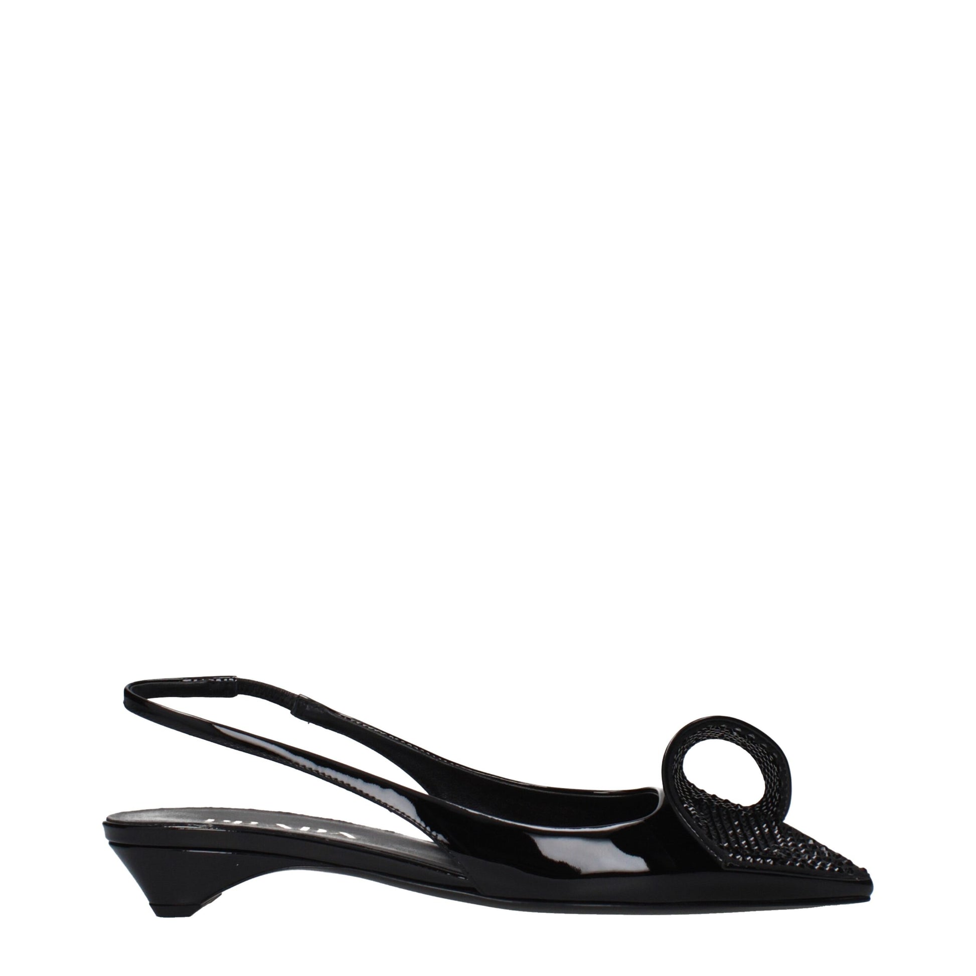 Prada Black Leather Flat Sandals Curated Luxury Accessories by Orvyn