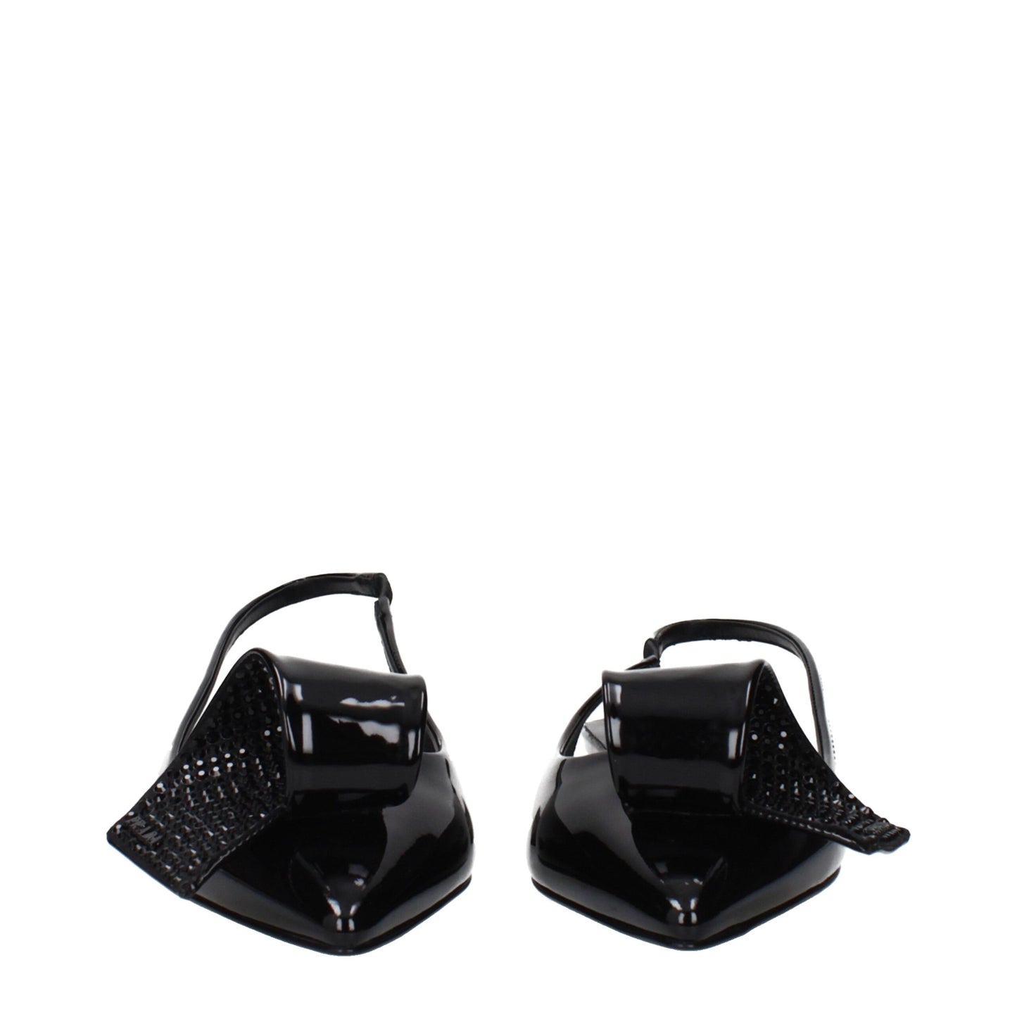 Prada Black Leather Flat Sandals Curated Luxury Accessories by Orvyn