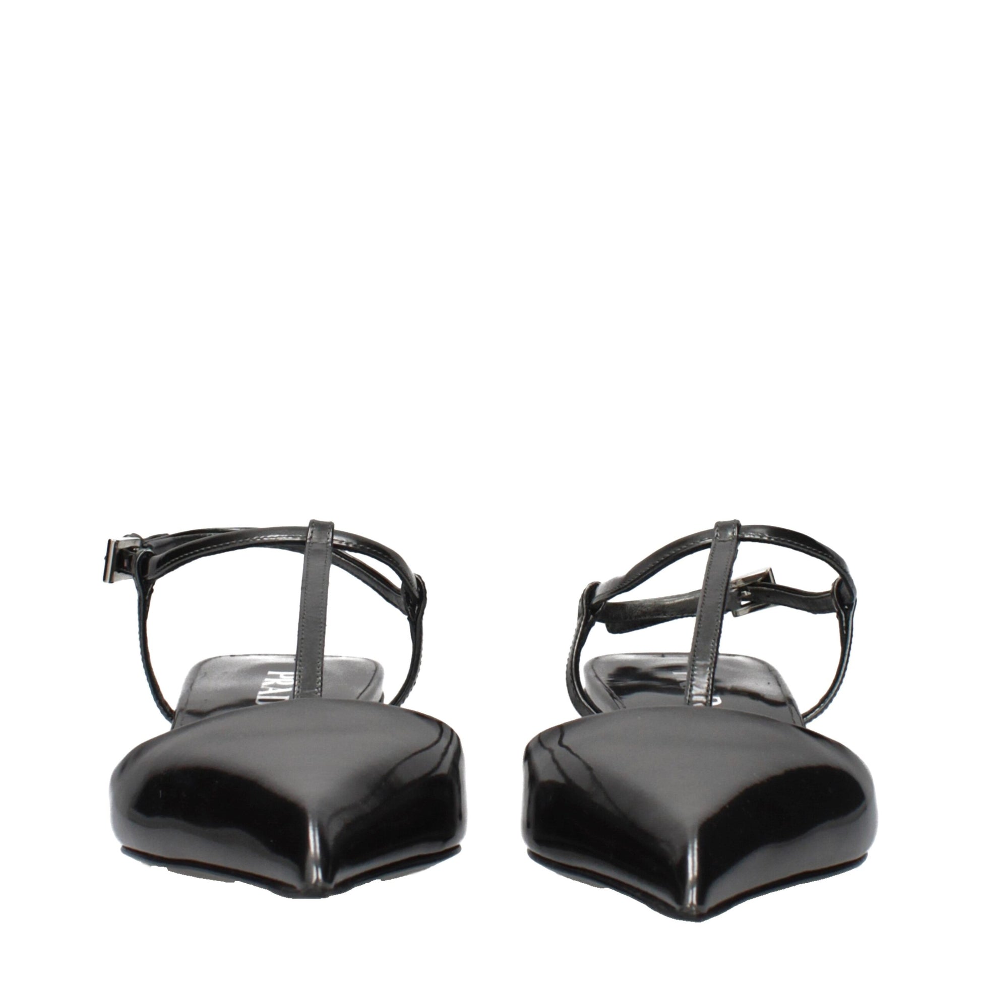 Prada Gray Leather Flat Sandals Curated Luxury Accessories by Orvyn